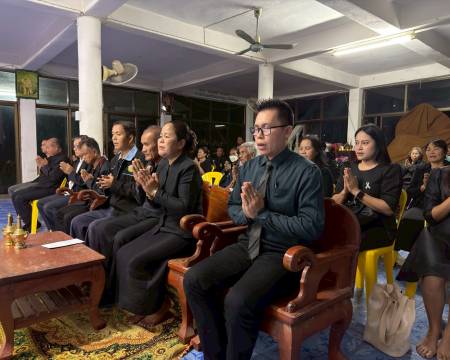 พิธีบำเพ็ญกุศลพระพิธีธรรมสวดพระอภิธรรม อุทิศถวายพระบรมศพพระนางเจ้าสิริกิติ์ พระบรมราชินีนาถ พระบรมราชชนนีพันปีหลวง